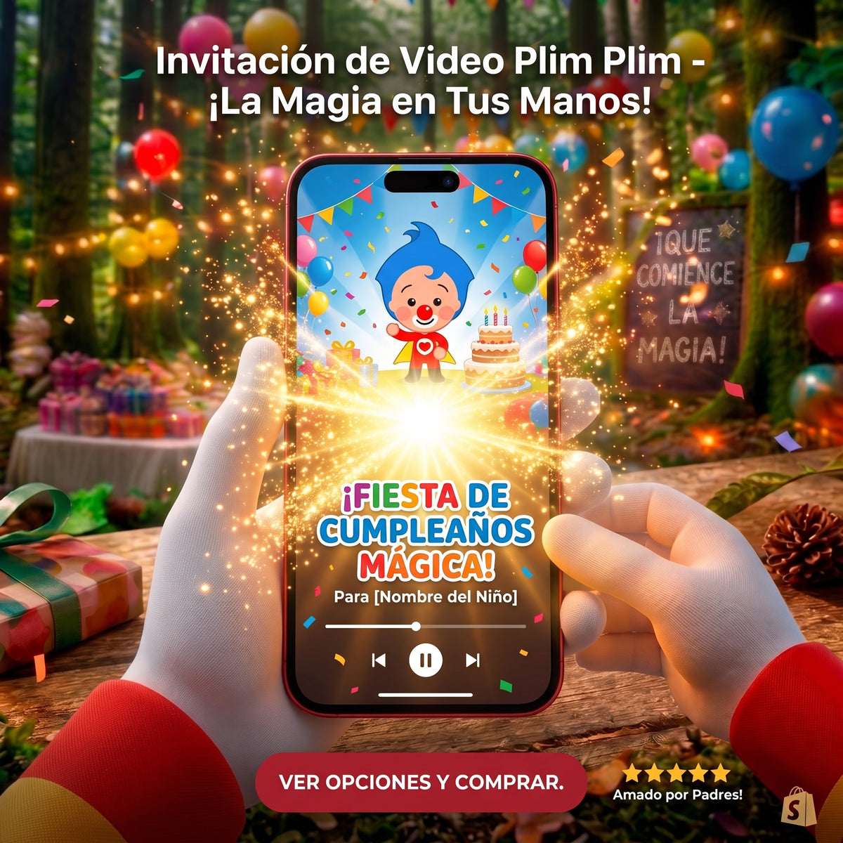 Tarjeta Digital tipo Video)